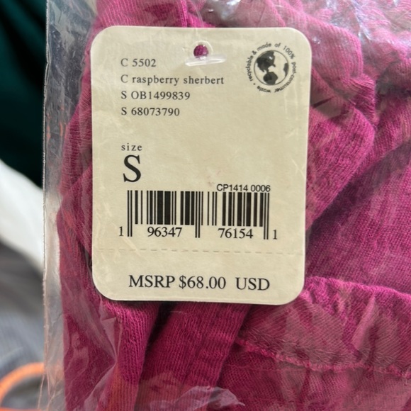 FREE PEOPLE BEACH COVER UP DRESS SIZE S MSRP $68.00 NWT - Picture 6 of 6